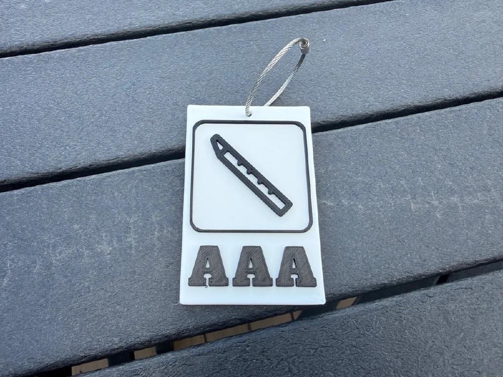 Flute Case Tag