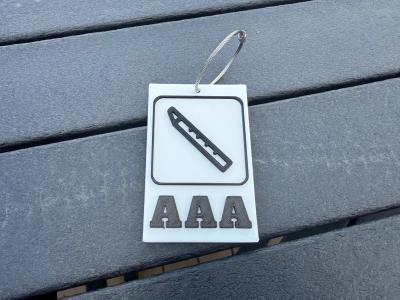 Flute Case Tag