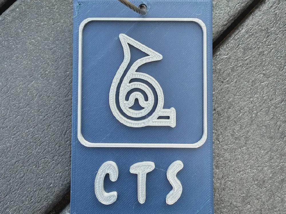 French Horn Case Tag