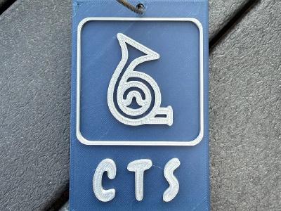 French Horn Case Tag