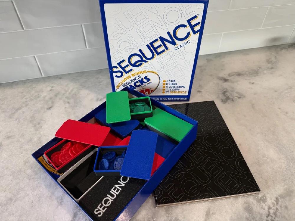 Sequence: Classic Stacks Board Game Insert