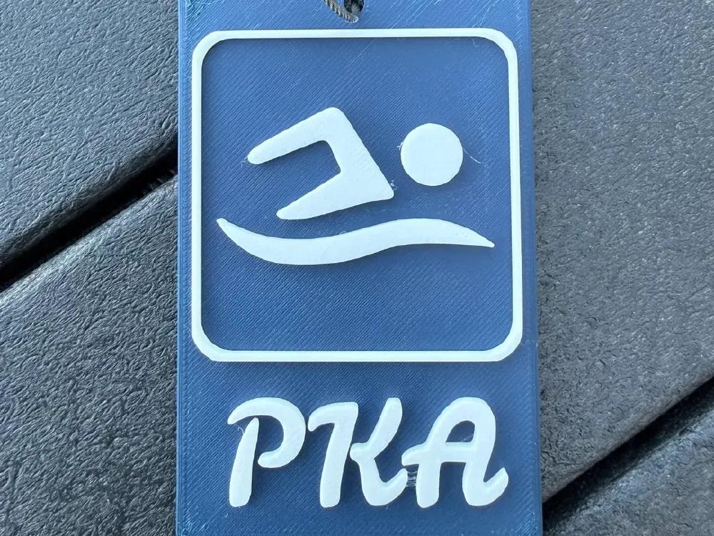 Swimming Bag Tag