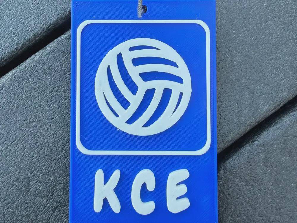 Volleyball Bag Tag